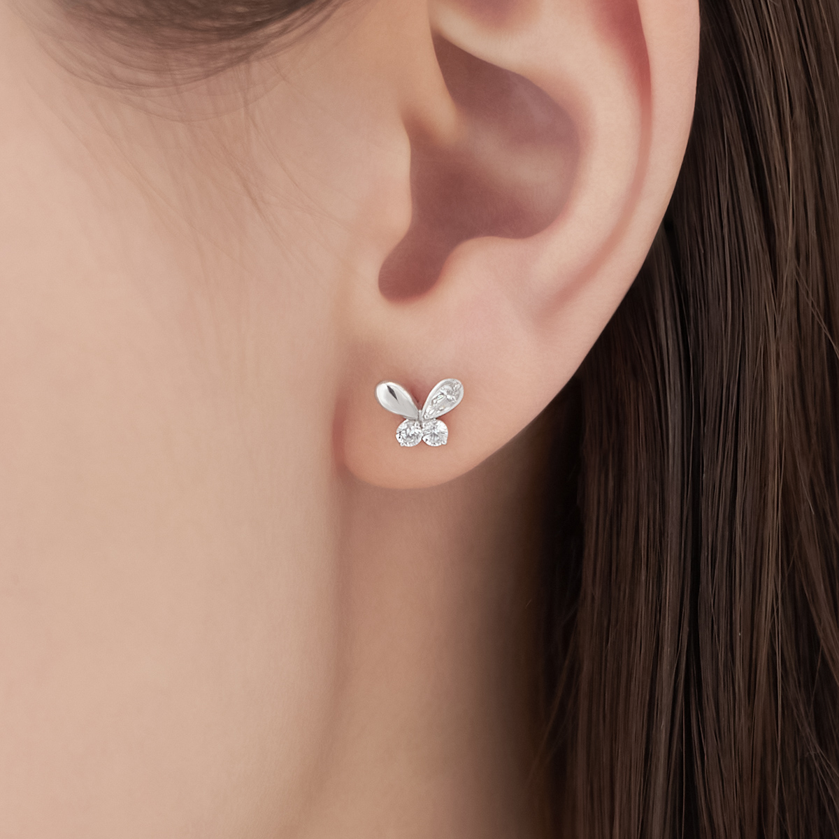 【Spring Limited】シルバー アシンメトリー ピアス