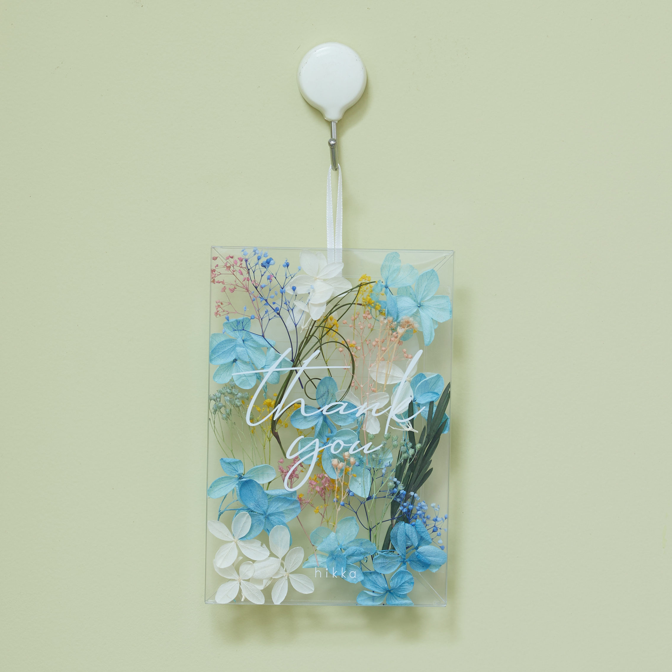 Thank you メッセージカード 花びらMIX