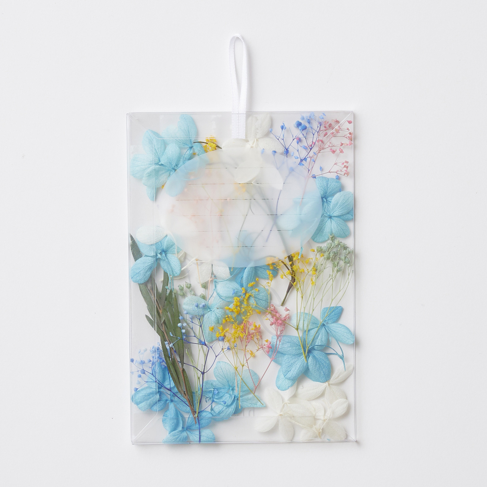 Thank you メッセージカード 花びらMIX