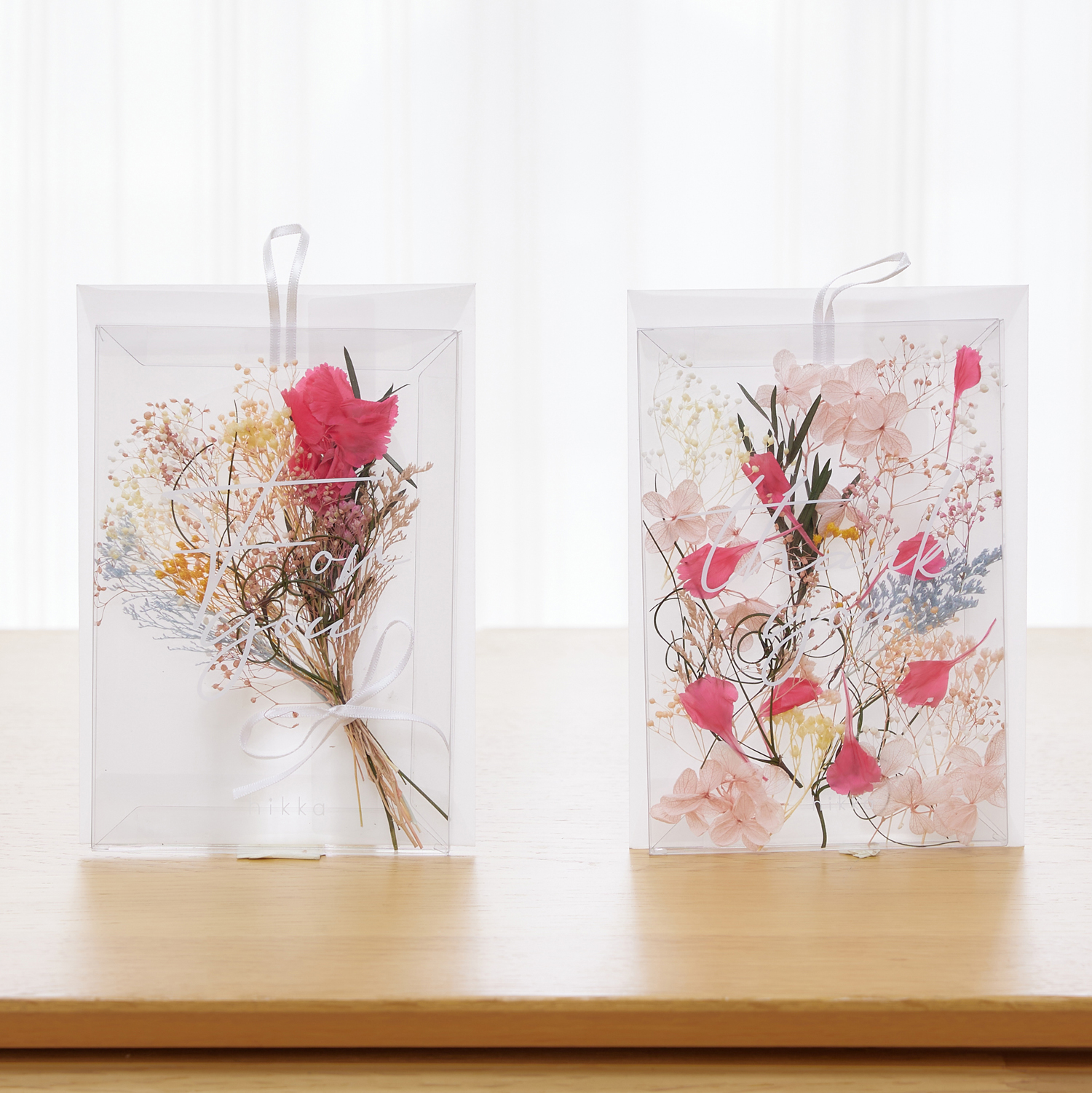 メッセージカードカーネーション「FOR YOU / Thank You」