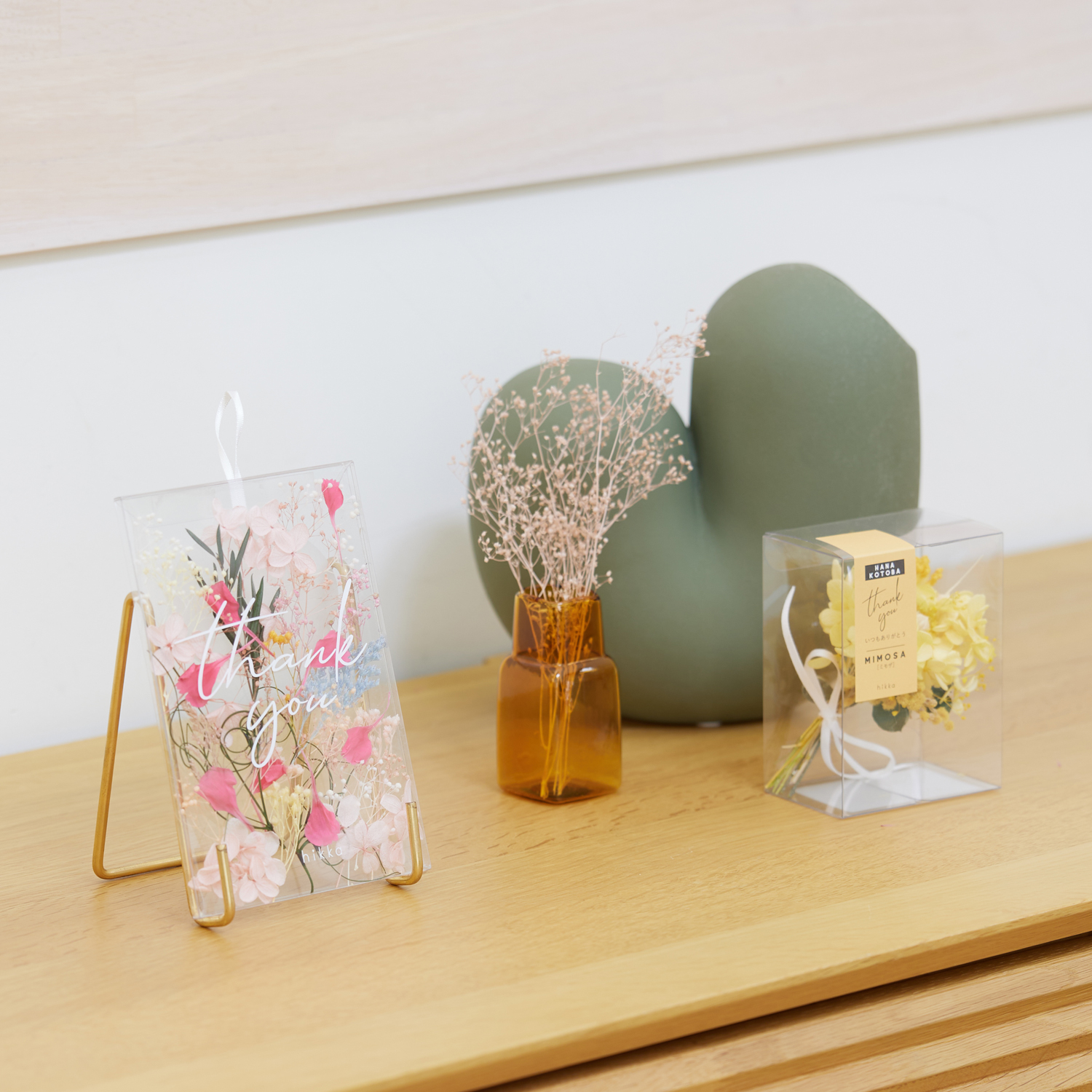 メッセージカードカーネーション「FOR YOU / Thank You」