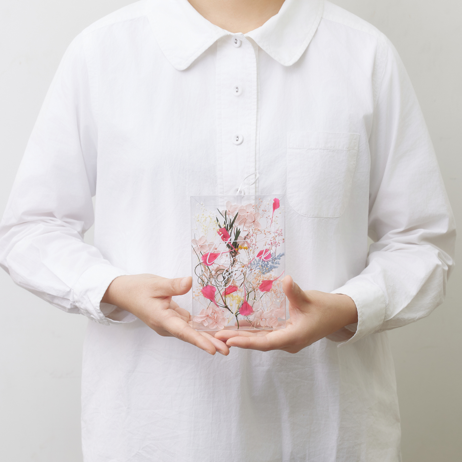 メッセージカードカーネーション「FOR YOU / Thank You」