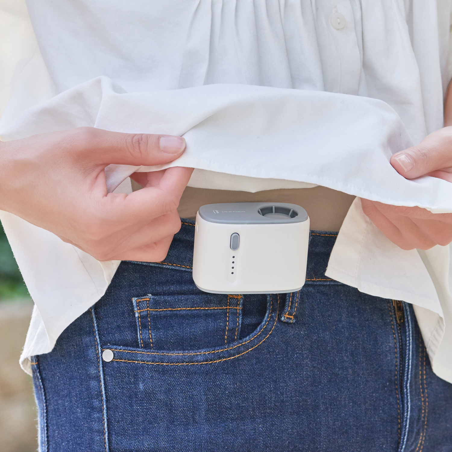 ミニターボファン　ウエストクリップ付