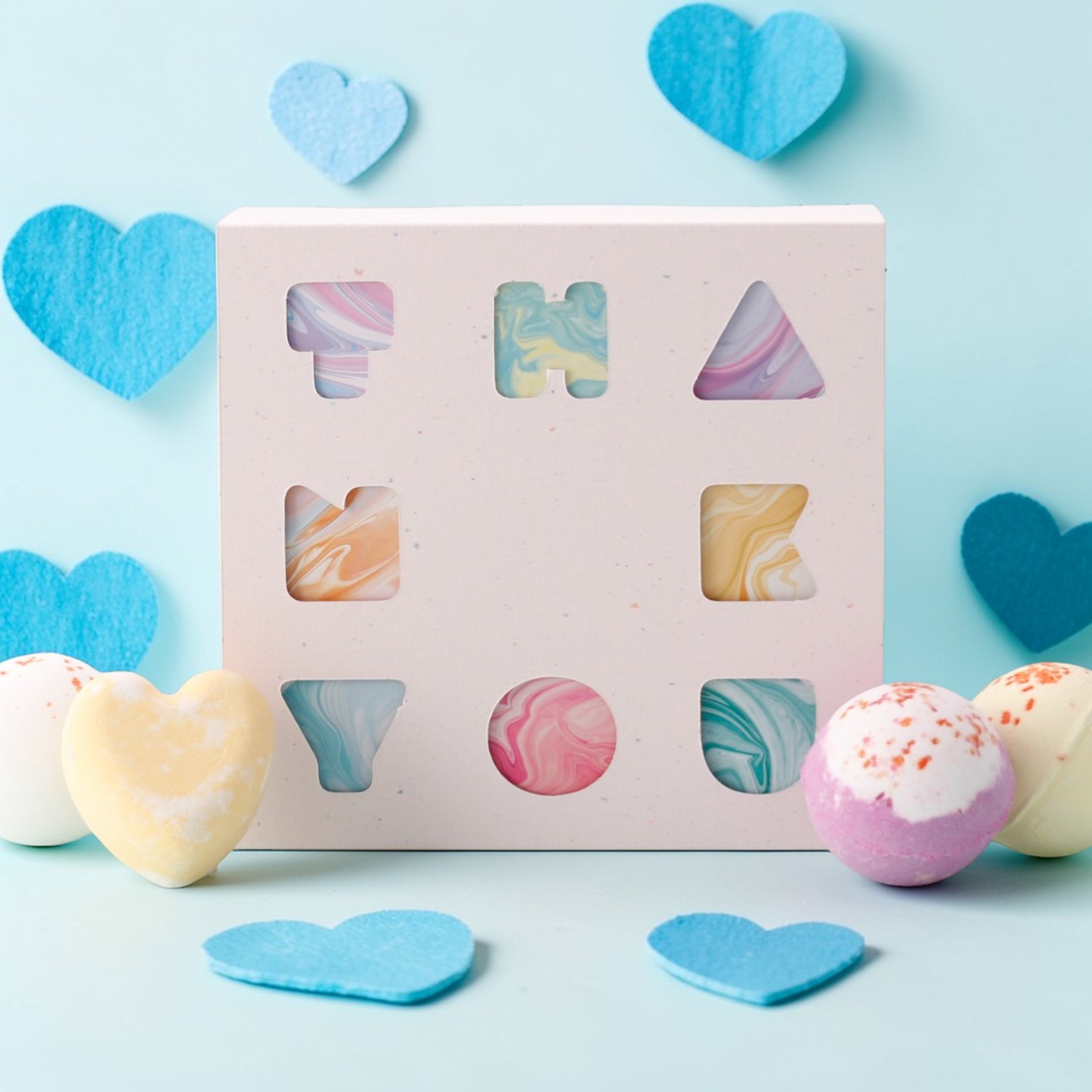 【Thank youスリーブ付】リラックスタイムを彩る バスボムギフト