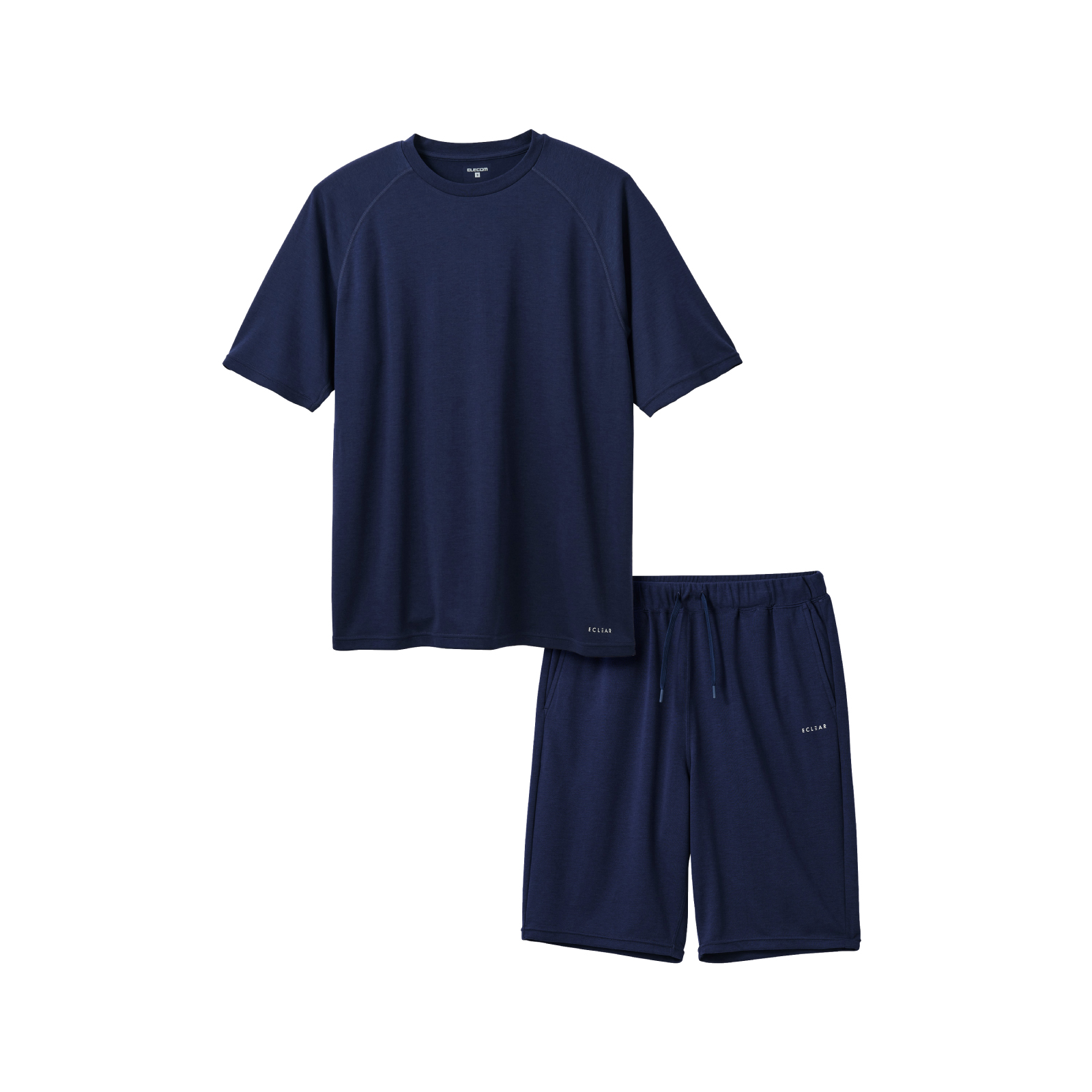 ECLEARリカバリーウェア 半袖トップス＆ハーフパンツセット【一般医療機器】