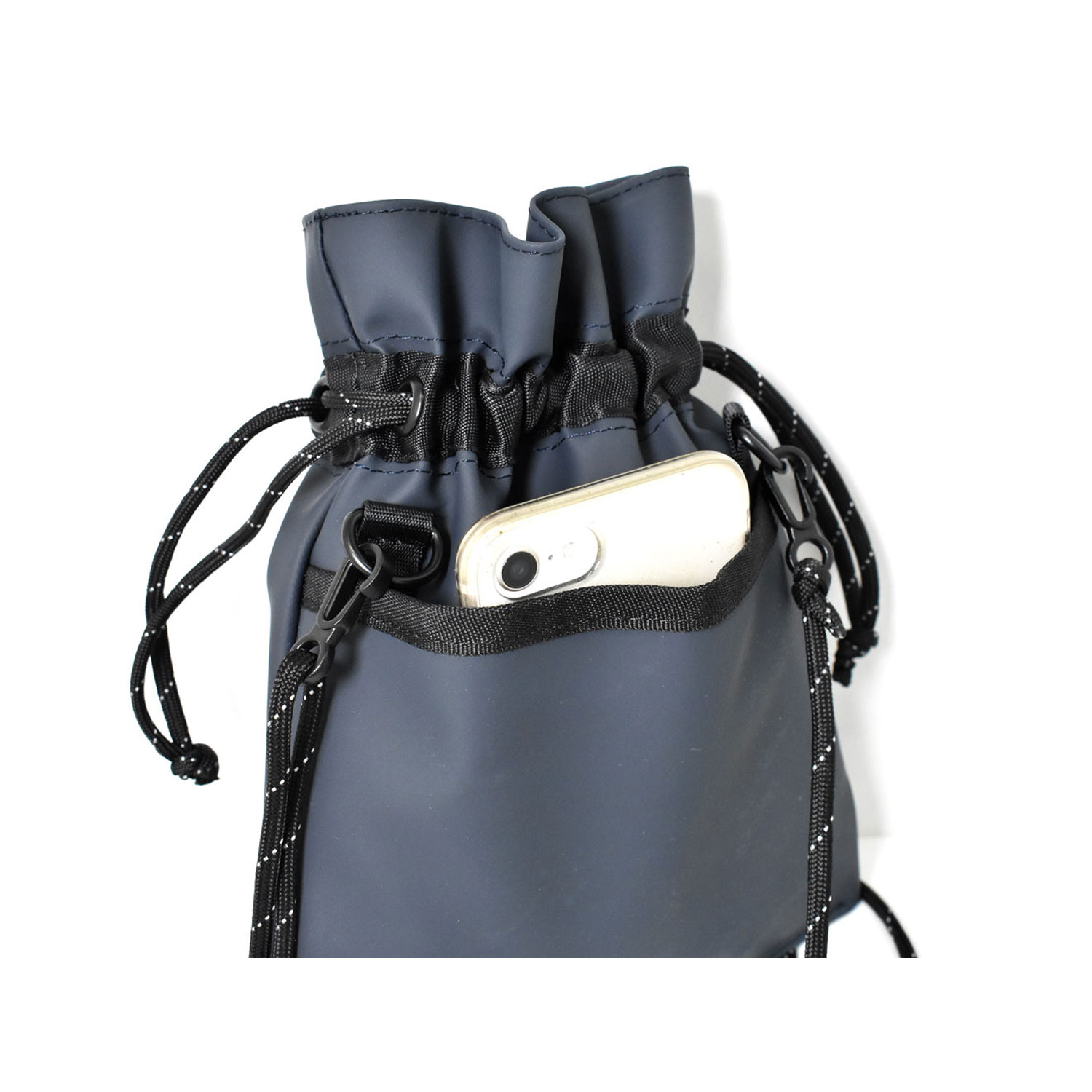 ACTIVE コンパクト巾着ショルダーバッグ《防水・軽量》