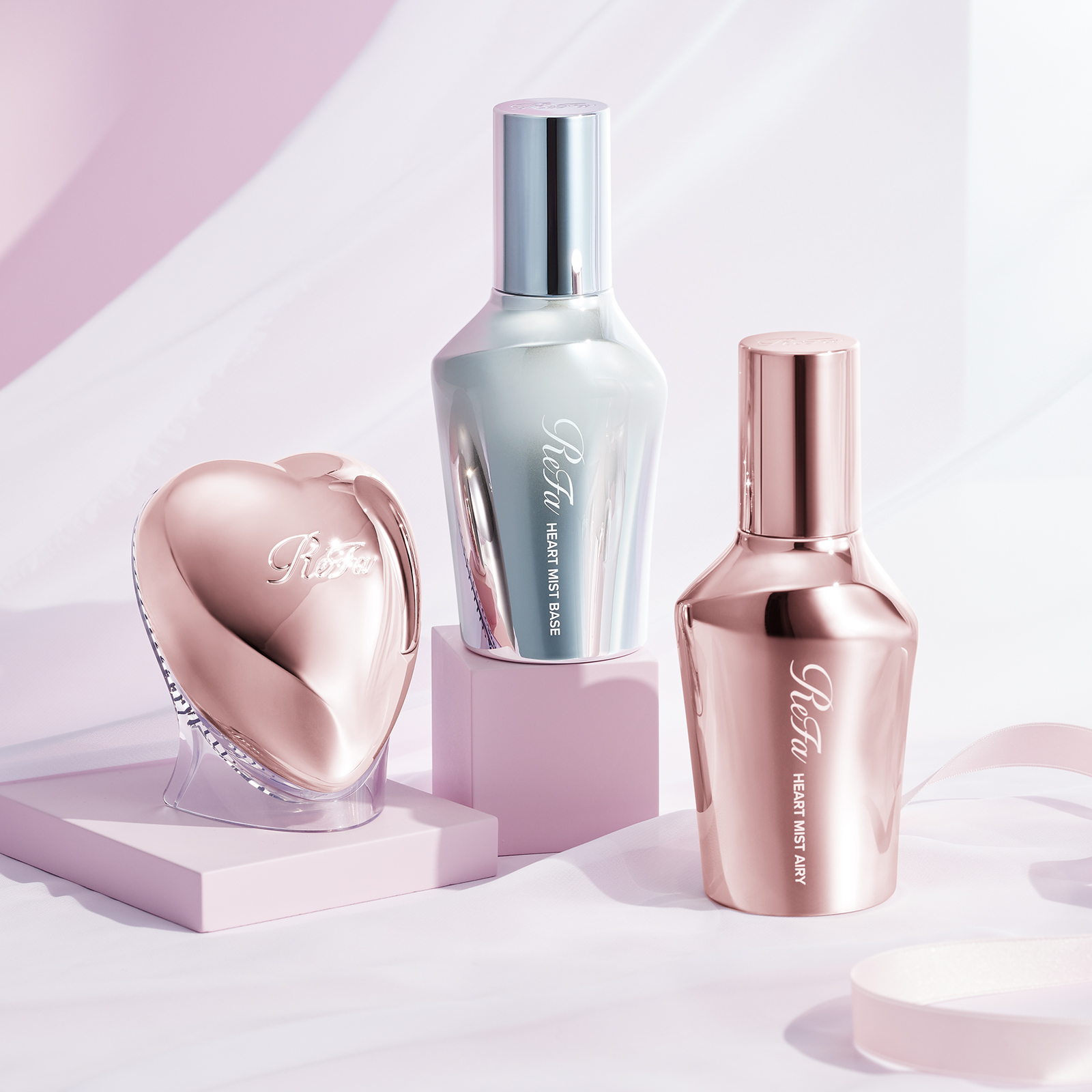 リファハートブラシ＆ヘアミストセット