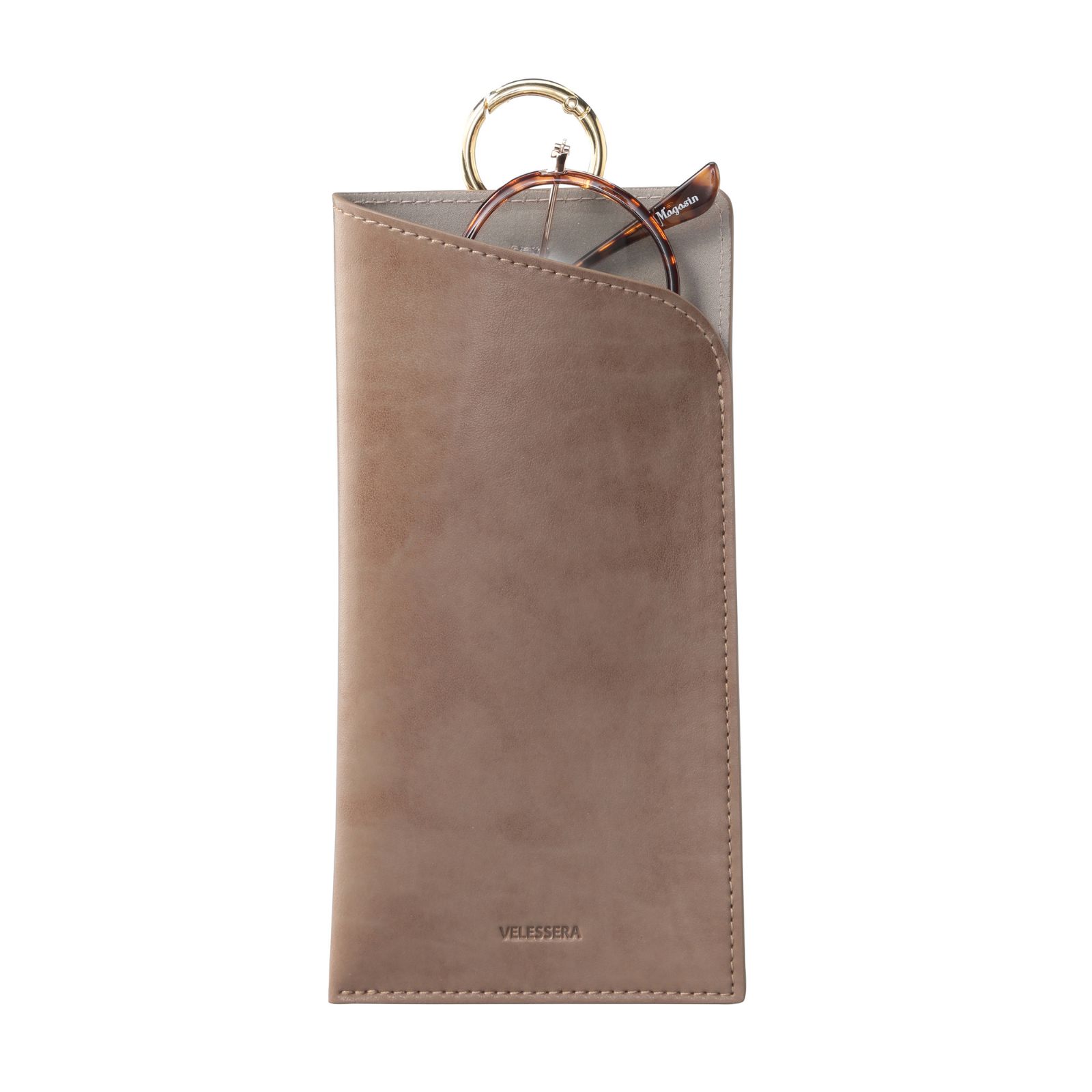 カラビナ付きメガネケース