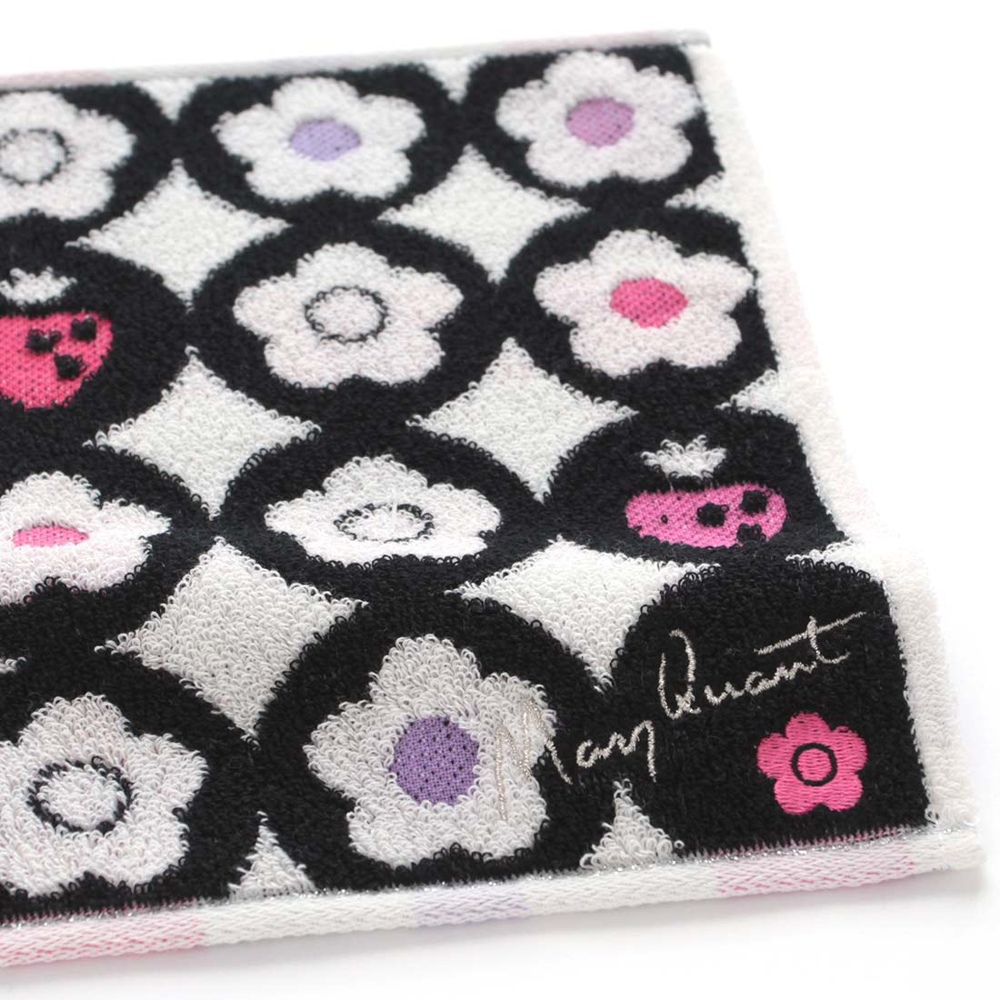 いちごのタオルハンカチーフ