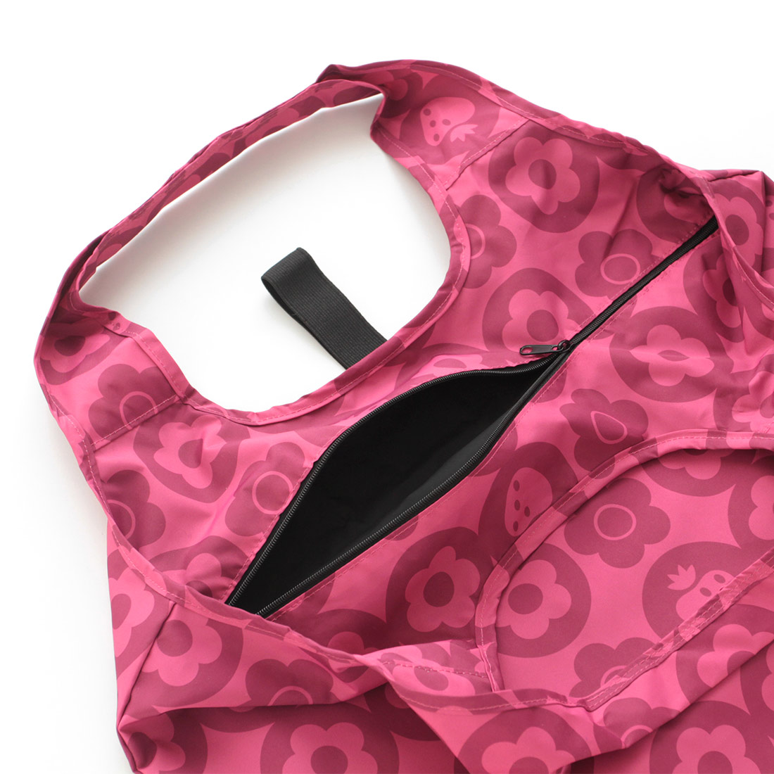 いちごのエコバッグ