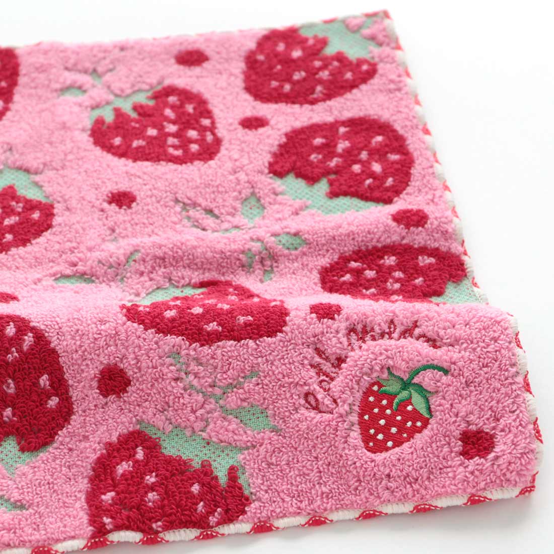 オーガンジー巾着入り タオルハンカチーフ