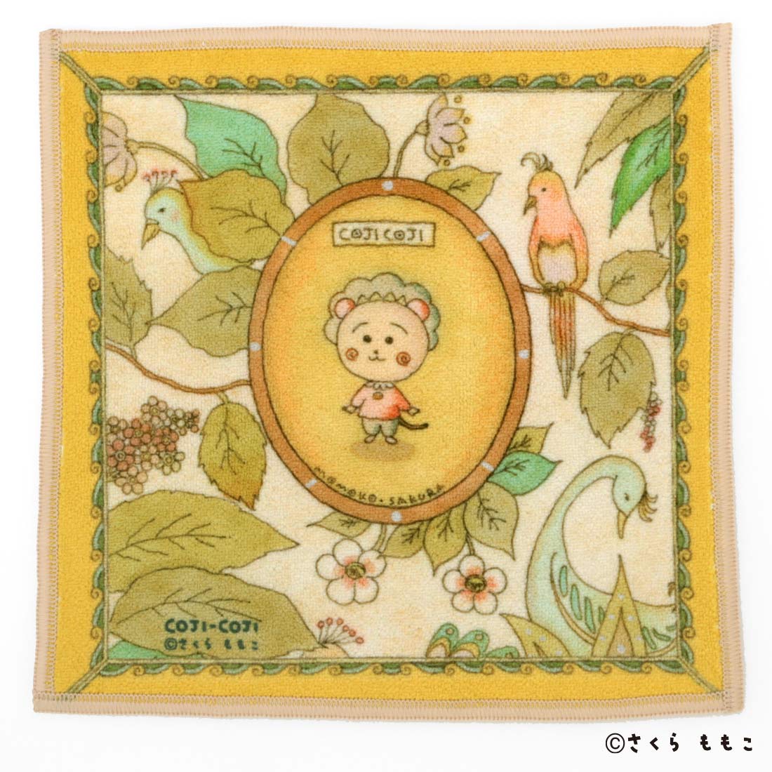 スマホ拭きにもなるミニタオル