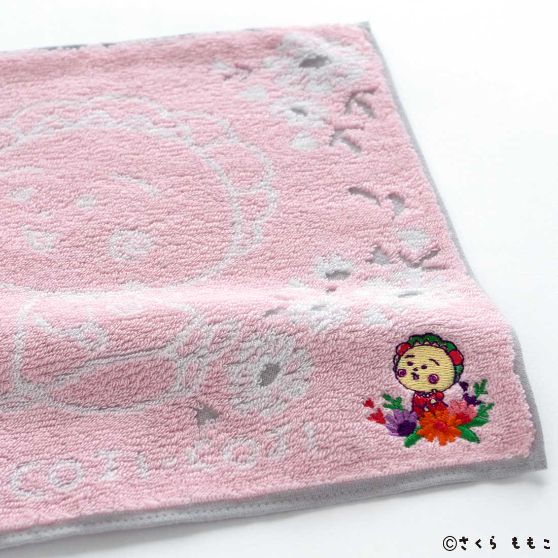 コジコジのフラットポーチ＆選べるハンカチタオル