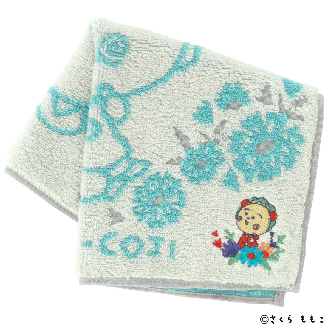 コジコジのフラットポーチ＆選べるハンカチタオル