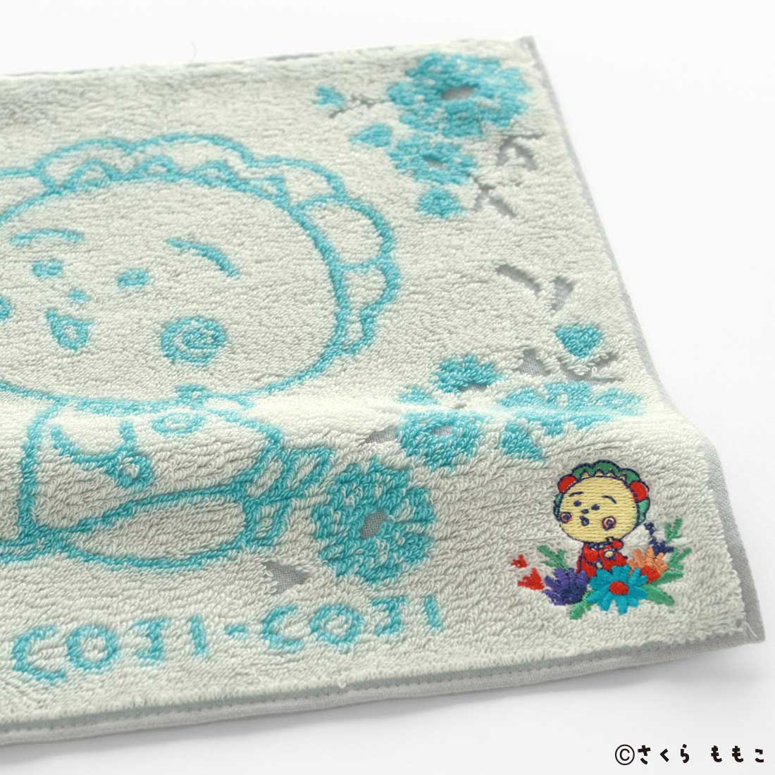 コジコジのフラットポーチ＆選べるハンカチタオル