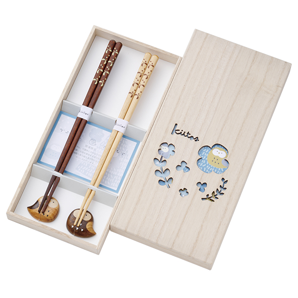 縁起物ペア箸とお米の美味しい食卓セット