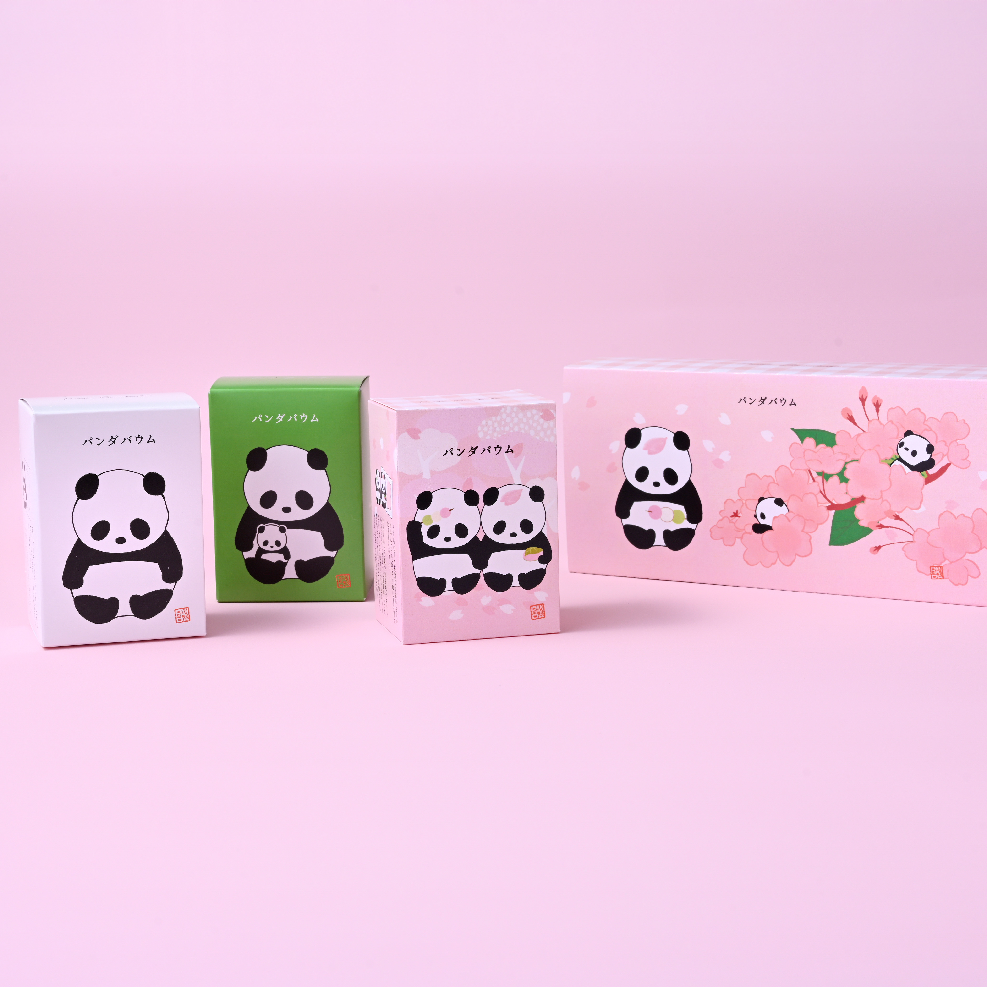 さくらパンダ3個セット