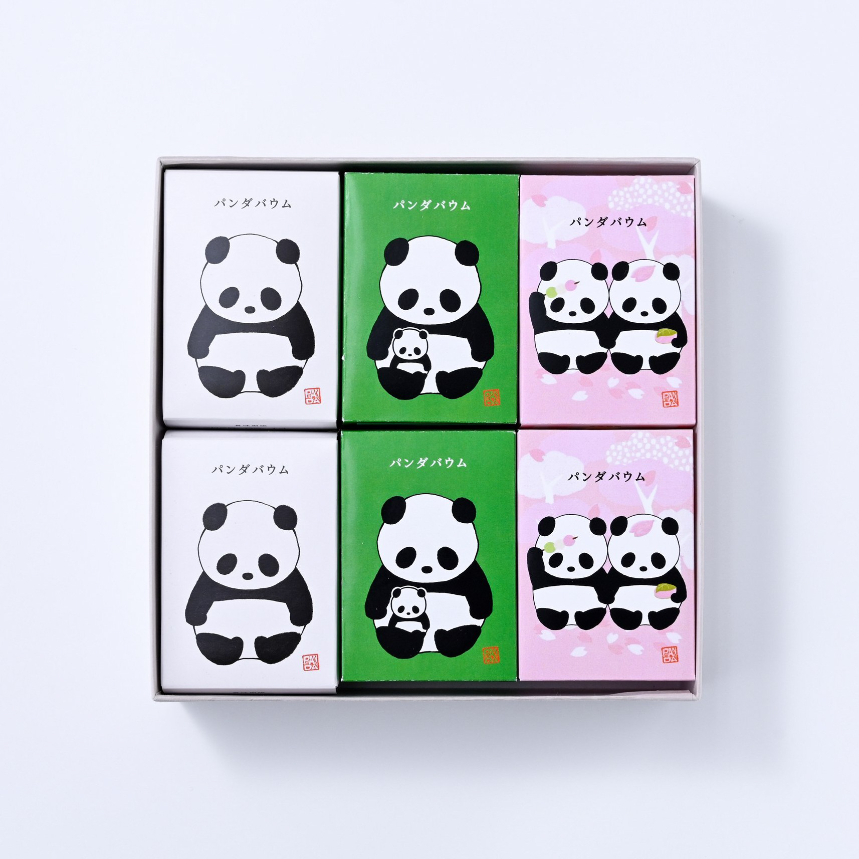 春のパンダバウム6個セット