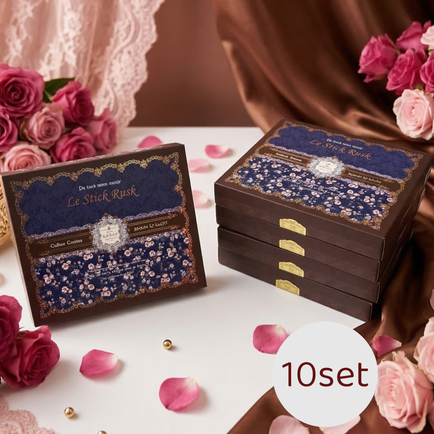 【まとめ買い10個セット】【数量限定】スティックラスク5本入 アドラーブル