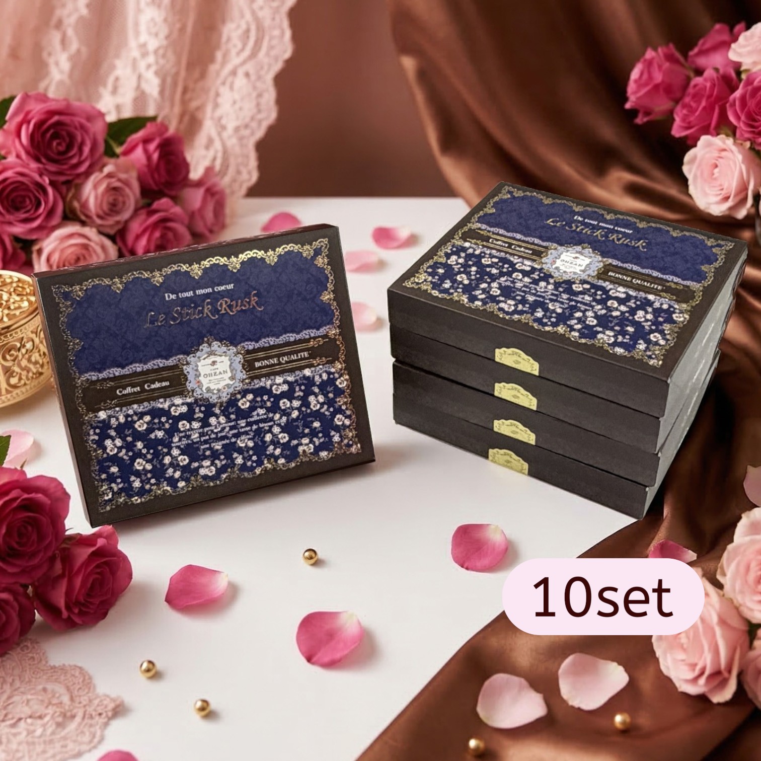 【まとめ買い10個セット】【数量限定】スティックラスク5本入 アドラーブル