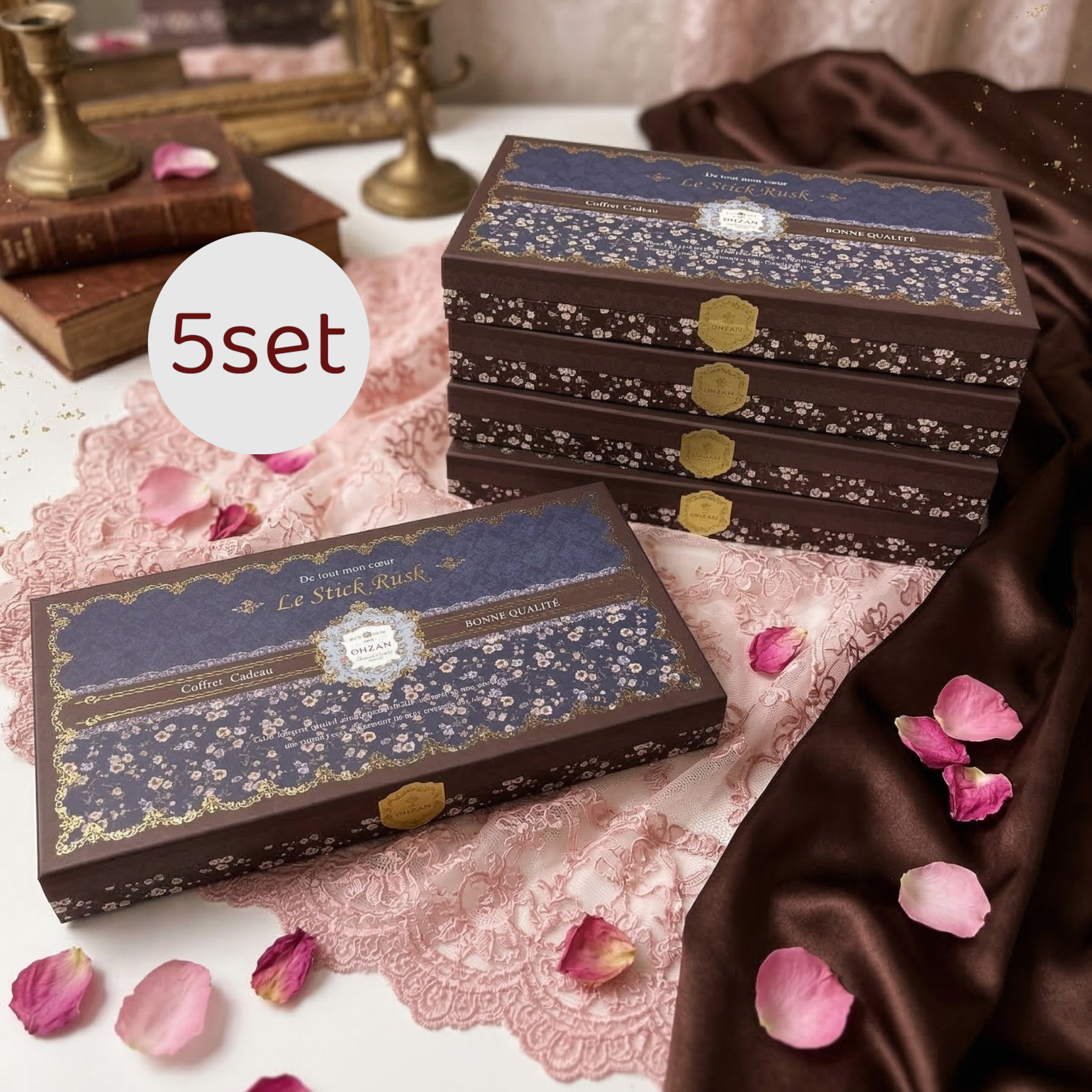 【まとめ買い5個セット】【数量限定】スティックラスク10本入 シュピネ