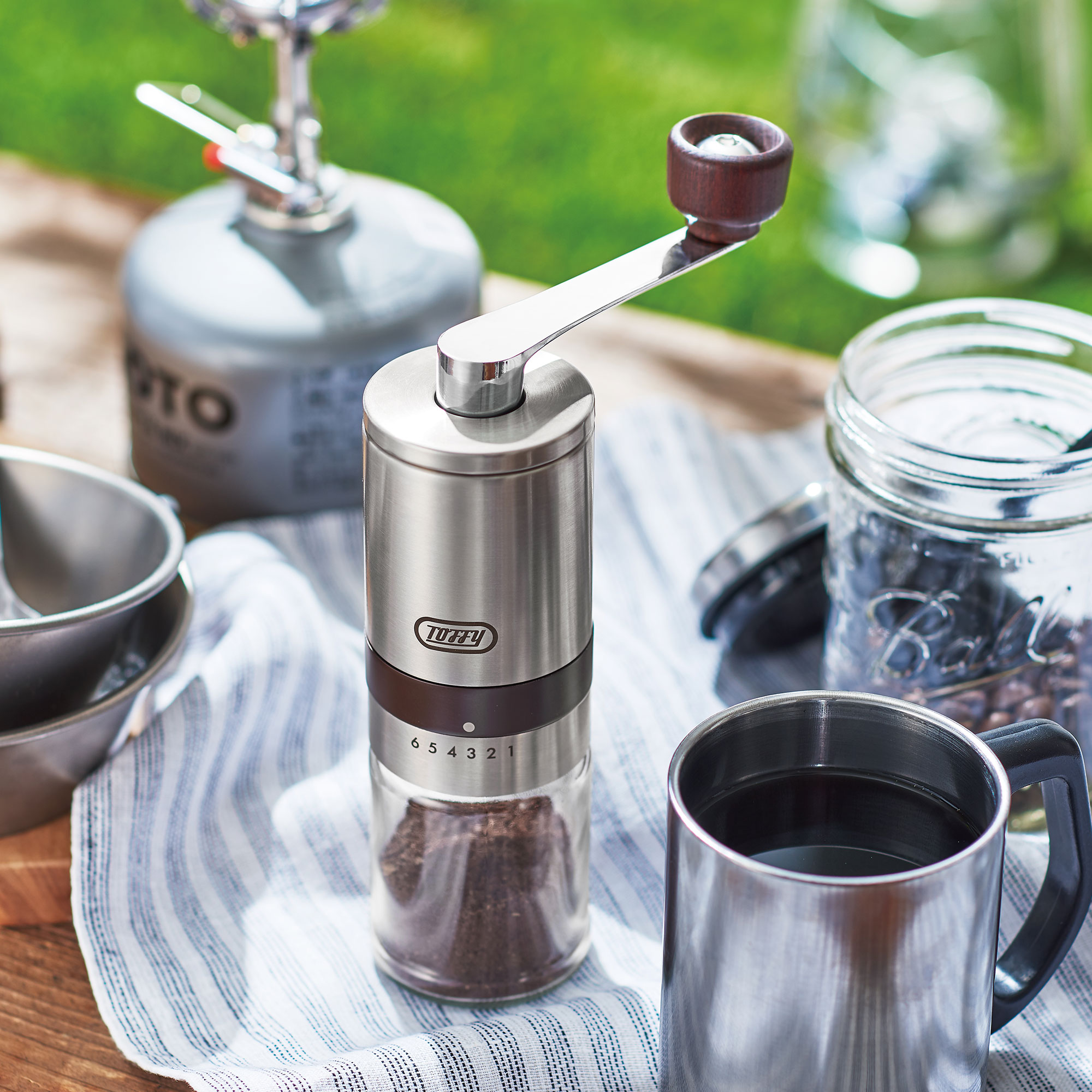 【究極のコーヒー好きへ贈る】軽井沢焙煎所コーヒーとコーヒーミルのセット