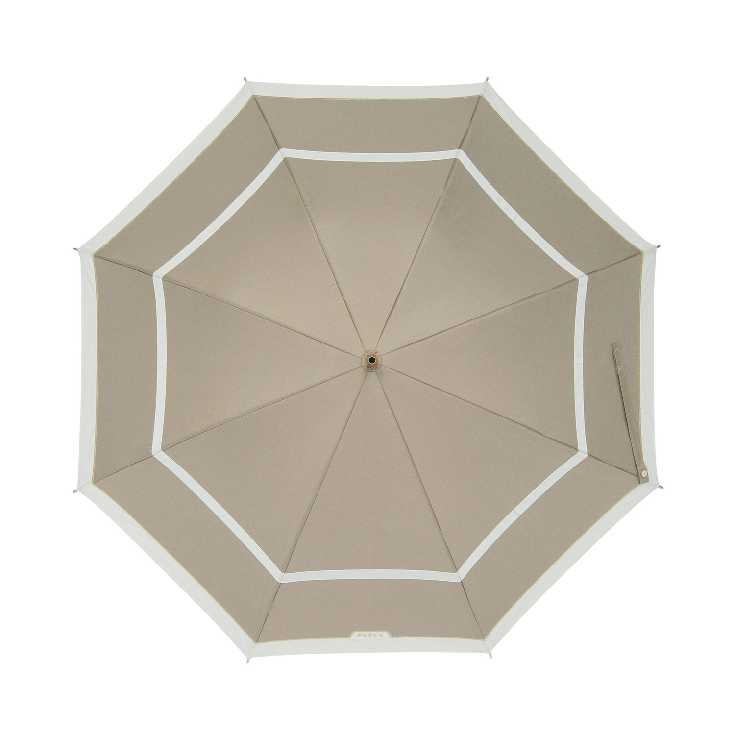 シャンブレー切り継ぎグログラン晴雨兼日傘＜遮光100％＞