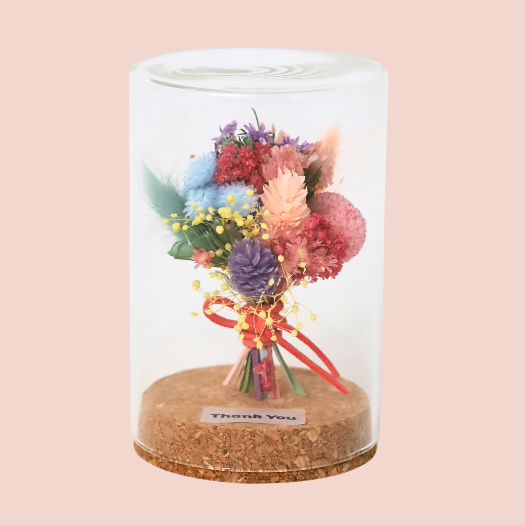 【母の日限定】ガラスドーム・プリザーブドブーケ