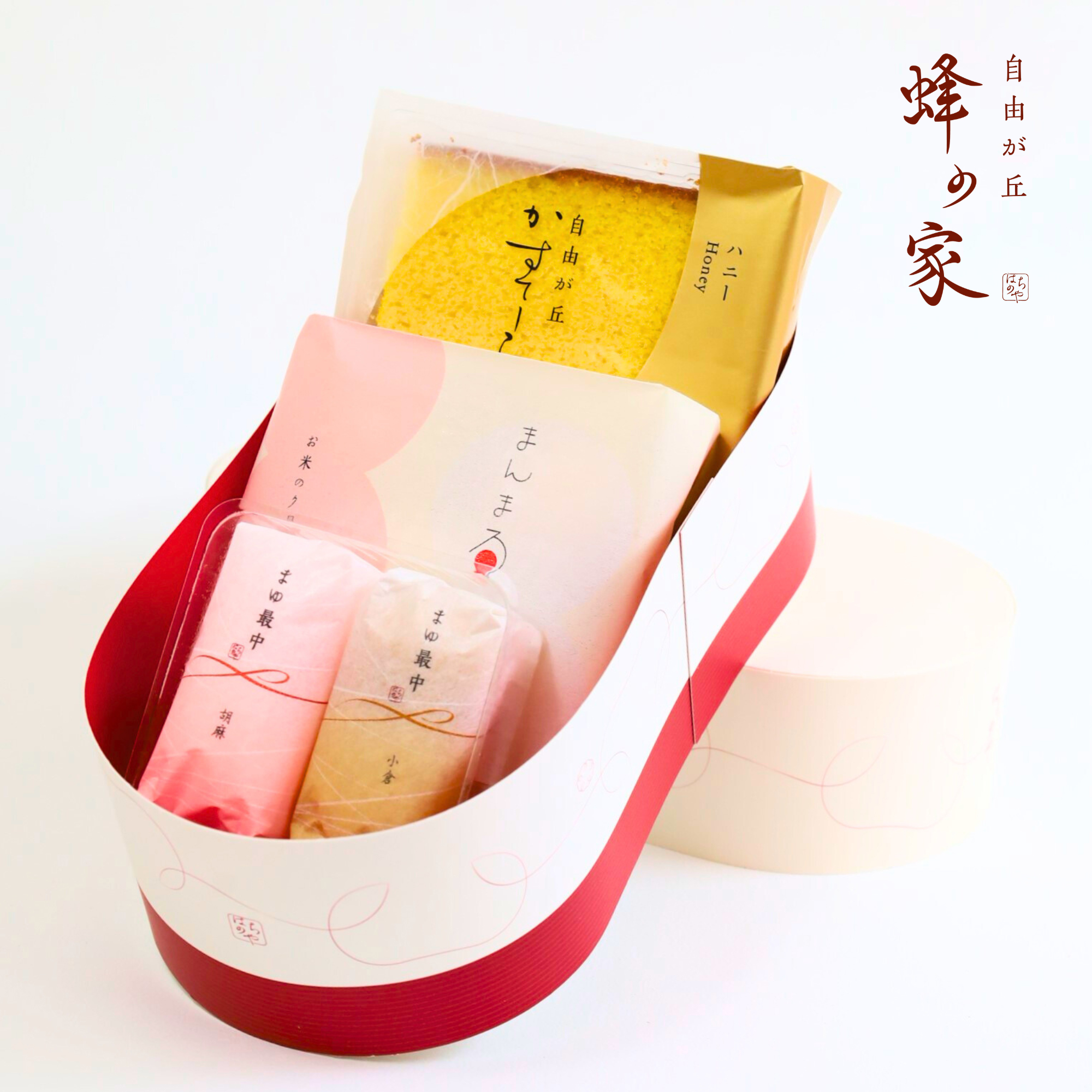 【母の日】蜂の家 和菓子詰合せと花束セット