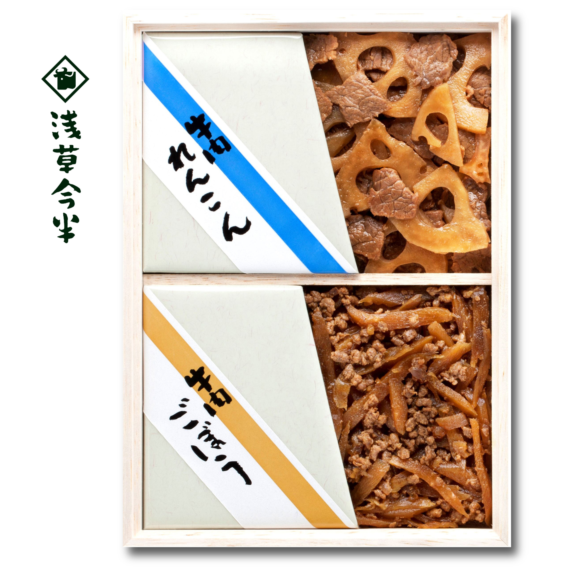 【母の日】浅草今半 牛肉佃煮とカーネーションセット