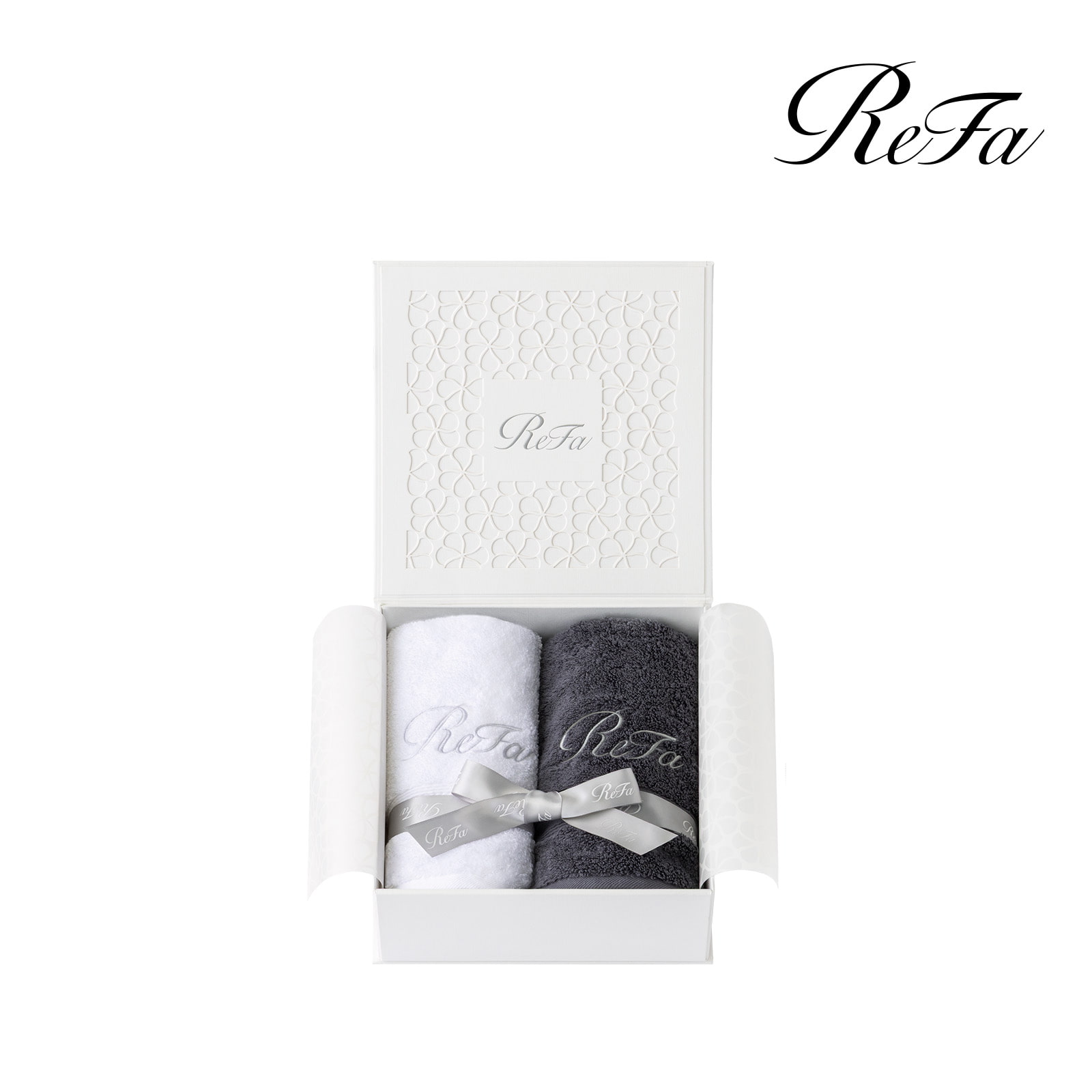リファフェイスタオル2枚セット ReFa HAIR FACE TOWEL PAIR SET リファヘアフェイスタオルペアセット