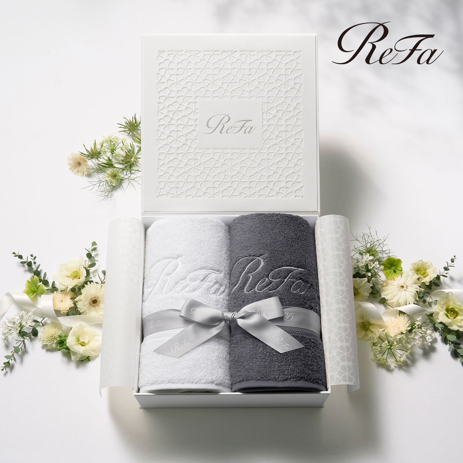 リファ　バスタオル2枚セット ReFa BATH TOWEL PAIR SET リファバスタオルペアセット | ReFa（リファ