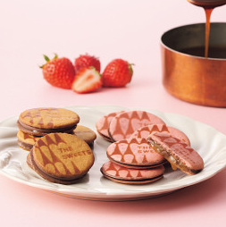 キャラメルサンドクッキー（オリジナル＆苺）