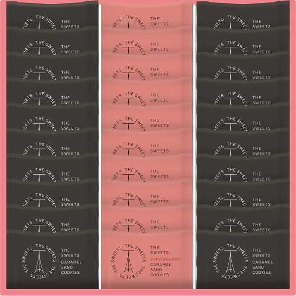 キャラメルサンドクッキー（オリジナル＆苺）