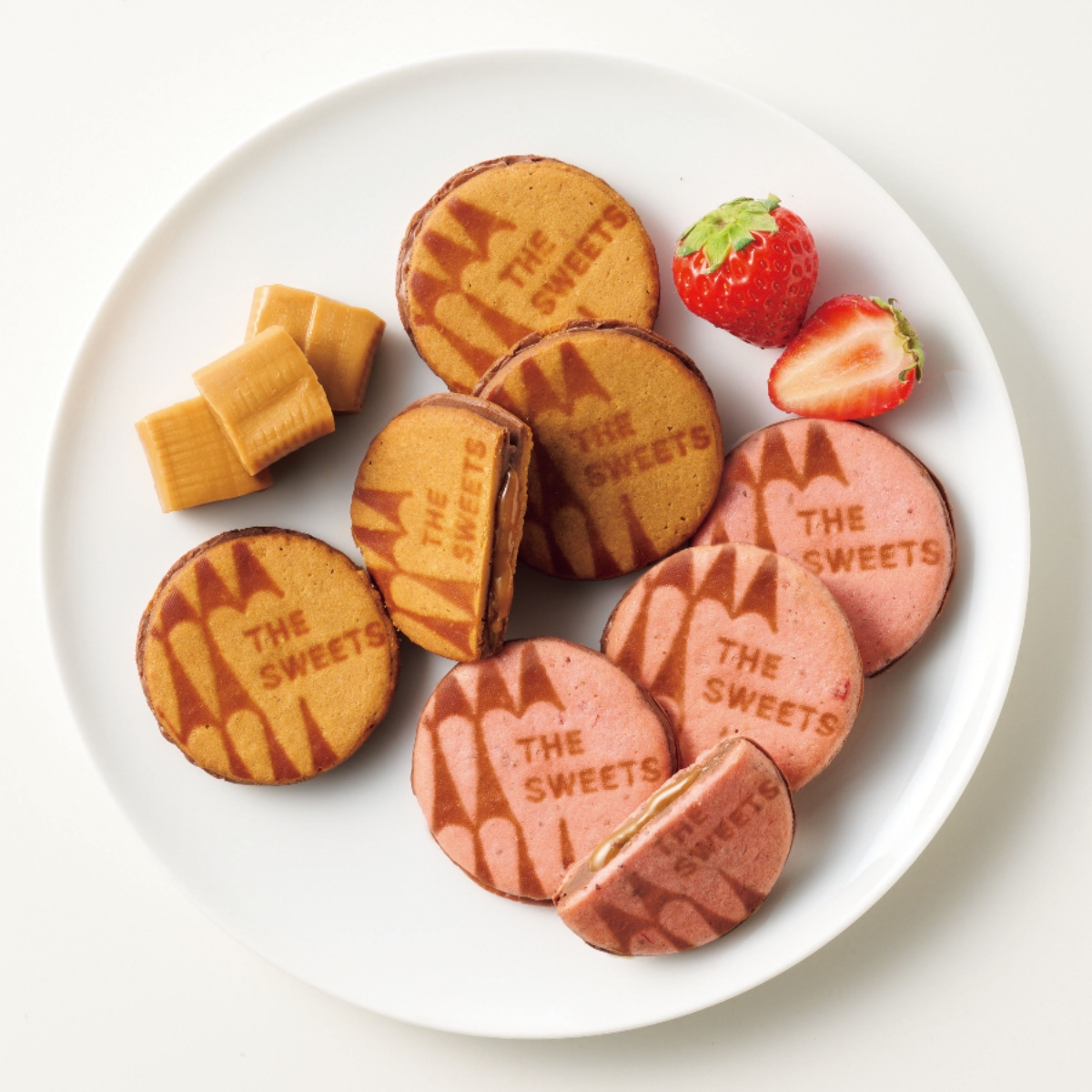 キャラメルサンドクッキー（オリジナル＆苺）