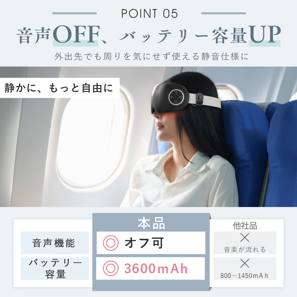 目元ケア 目元のご褒美スパ 温熱＆振動のアイマッサージャー