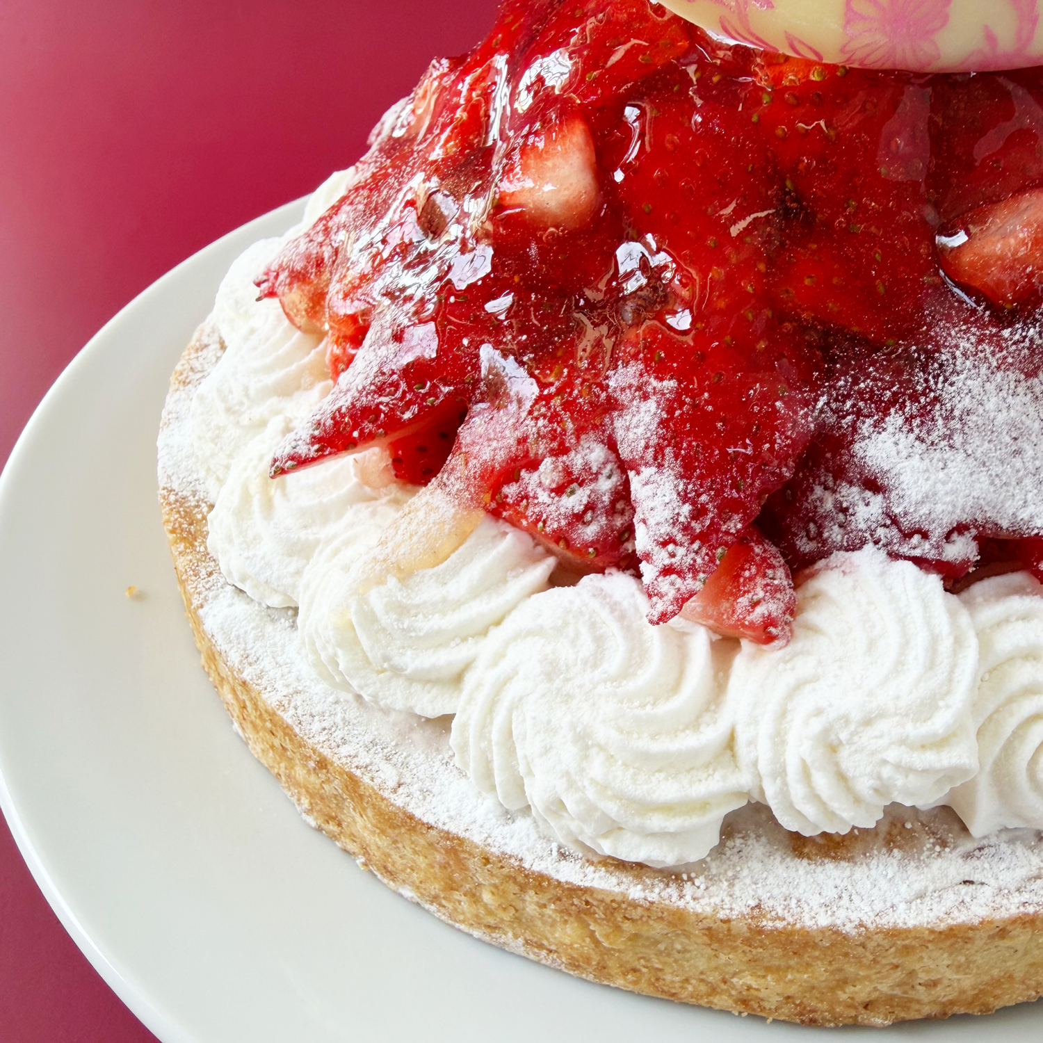 バースデー専用 プレート付き 完熟いちごのストロベリーチーズタルト 誕生日ケーキ 即日出荷 着日指定 