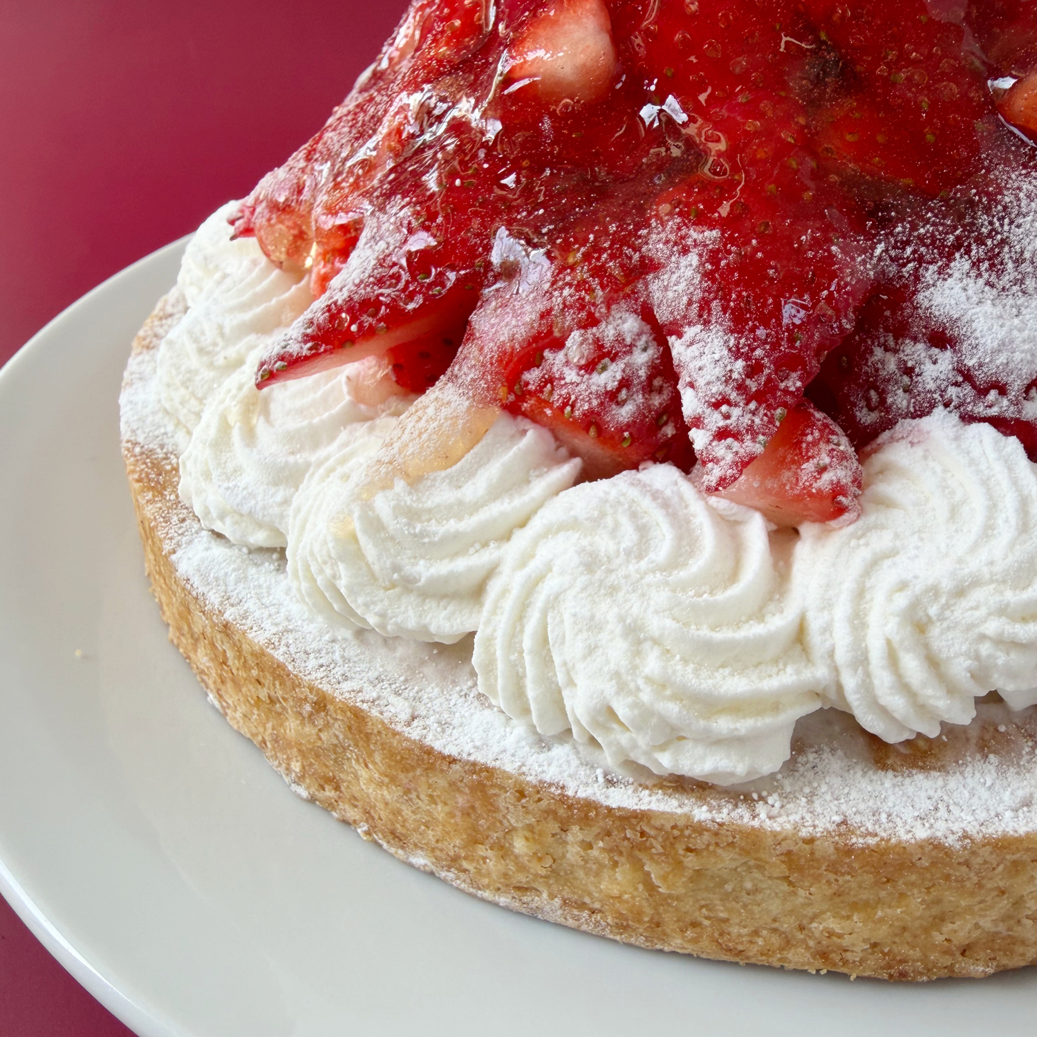 バースデー専用 プレート付き 完熟いちごのストロベリーチーズタルト 誕生日ケーキ 即日出荷 着日指定 