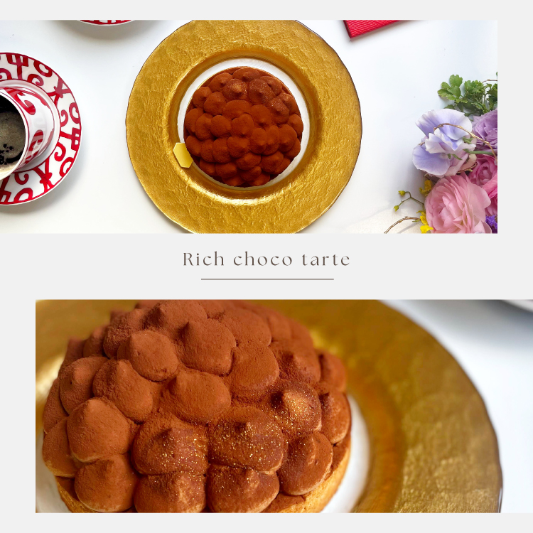 バースデー専用 プレート付き リッチチョコタルト