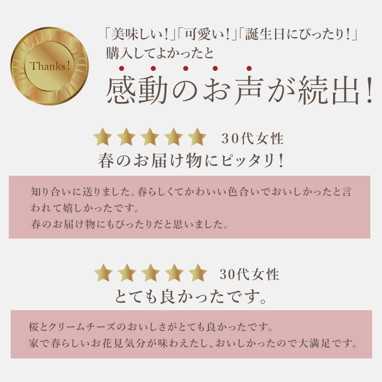 バースデー専用 プレート付き さくらちーずたると