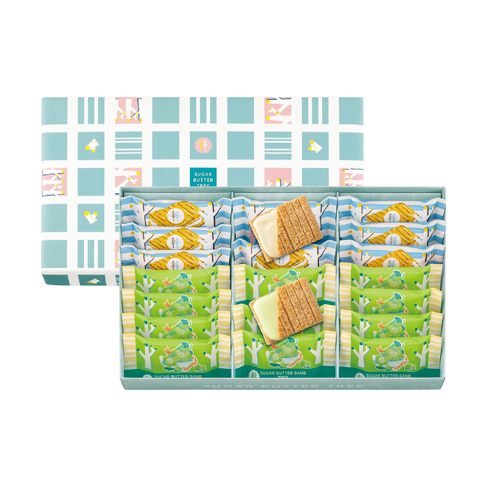 シャインマスカット シュガーバターの木サンドコレクション　21個入