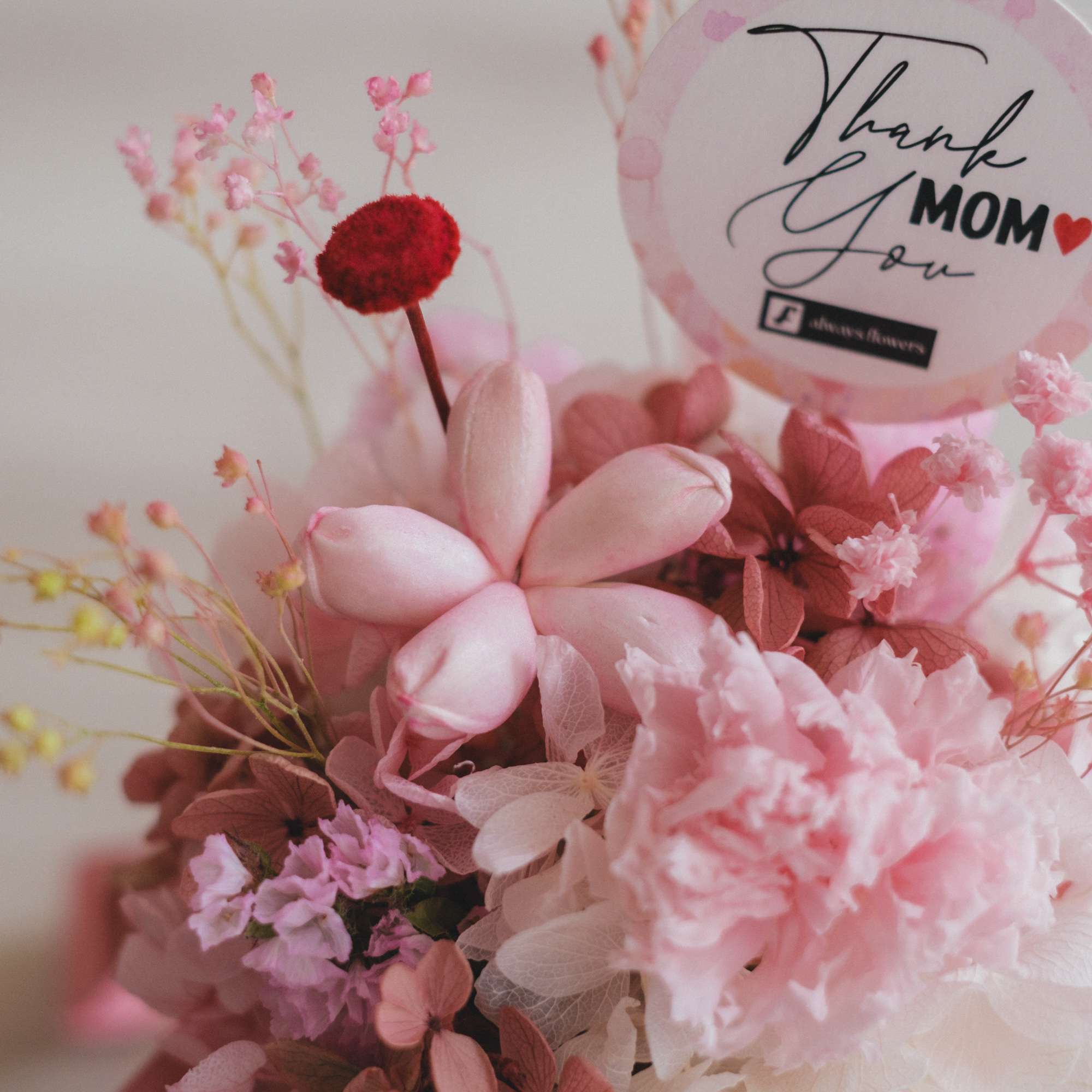 Flower BAG No.2　母の日限定　パフィーカーネーション
