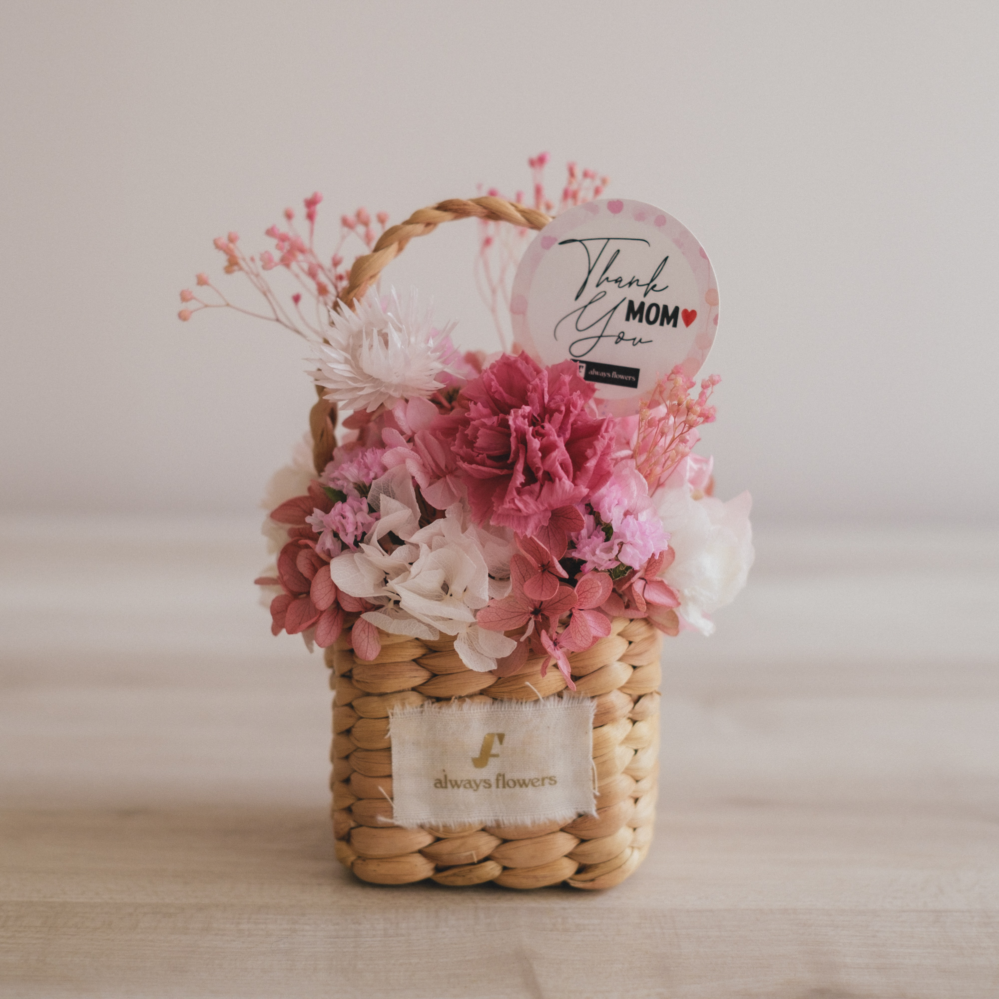 Flower BAG No.3　母の日限定　カーネーションルージュ