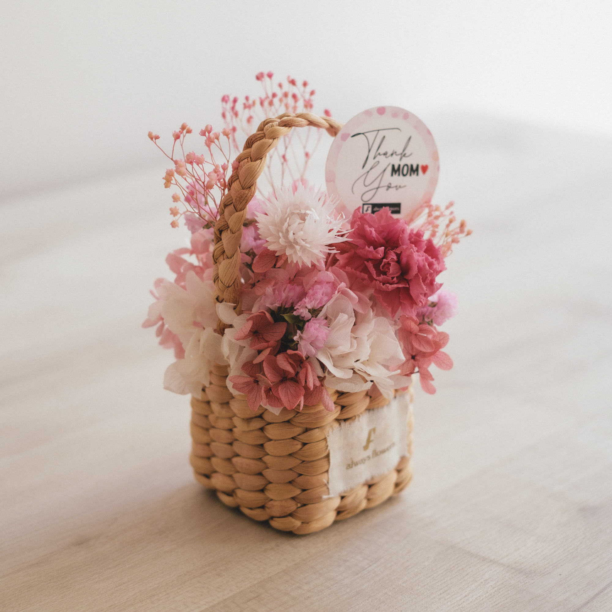 Flower BAG No.3　母の日限定　カーネーションルージュ