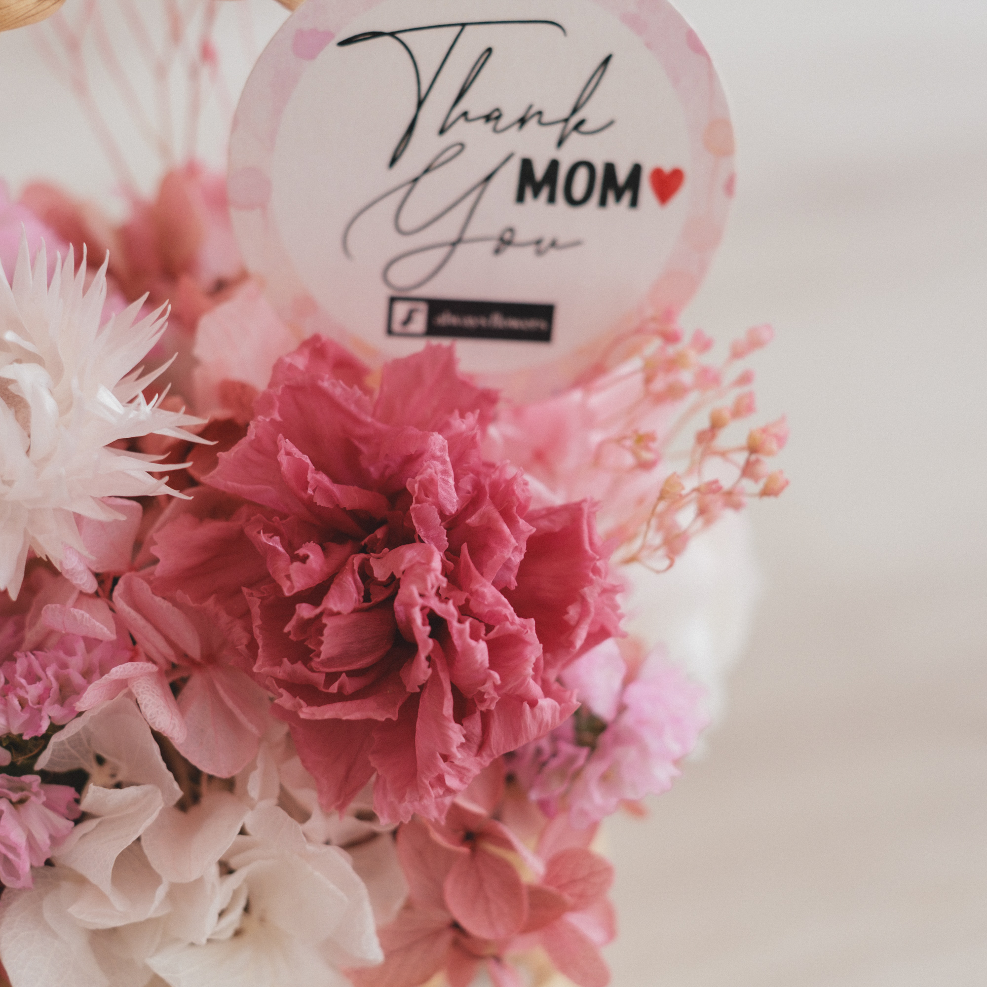 Flower BAG No.3　母の日限定　カーネーションルージュ