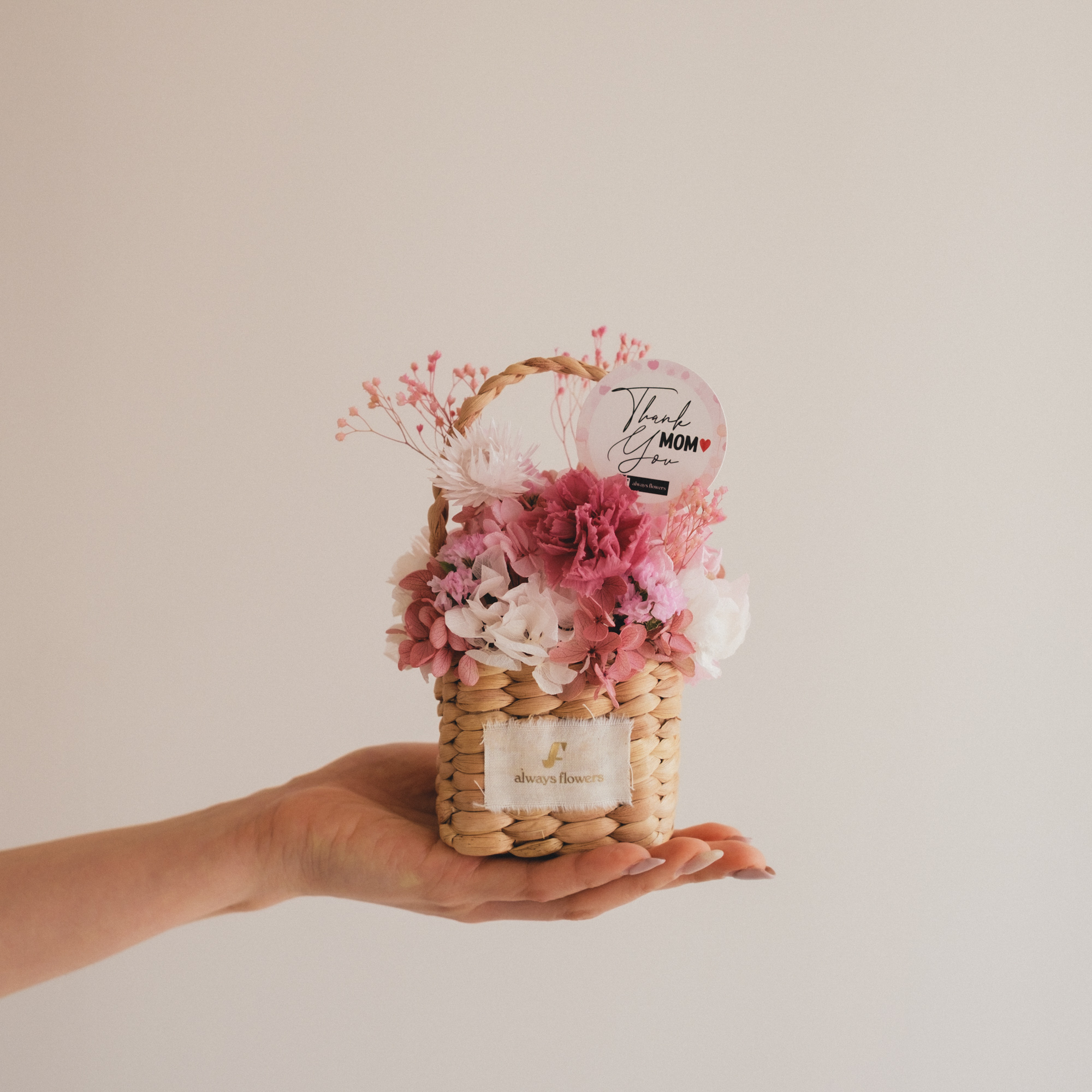 Flower BAG No.3　母の日限定　カーネーションルージュ