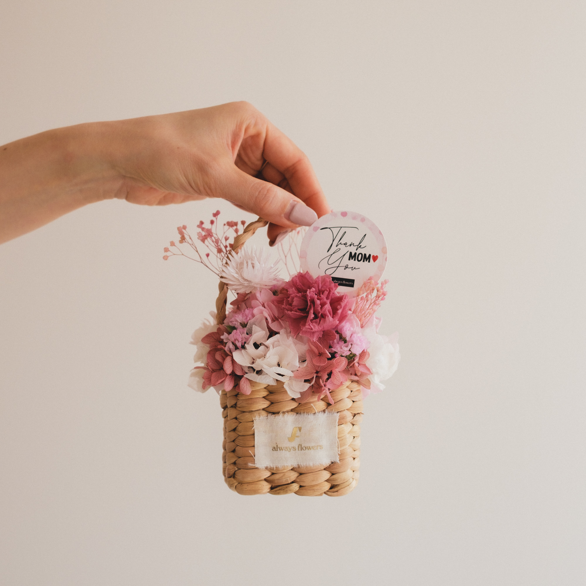 Flower BAG No.3　母の日限定　カーネーションルージュ