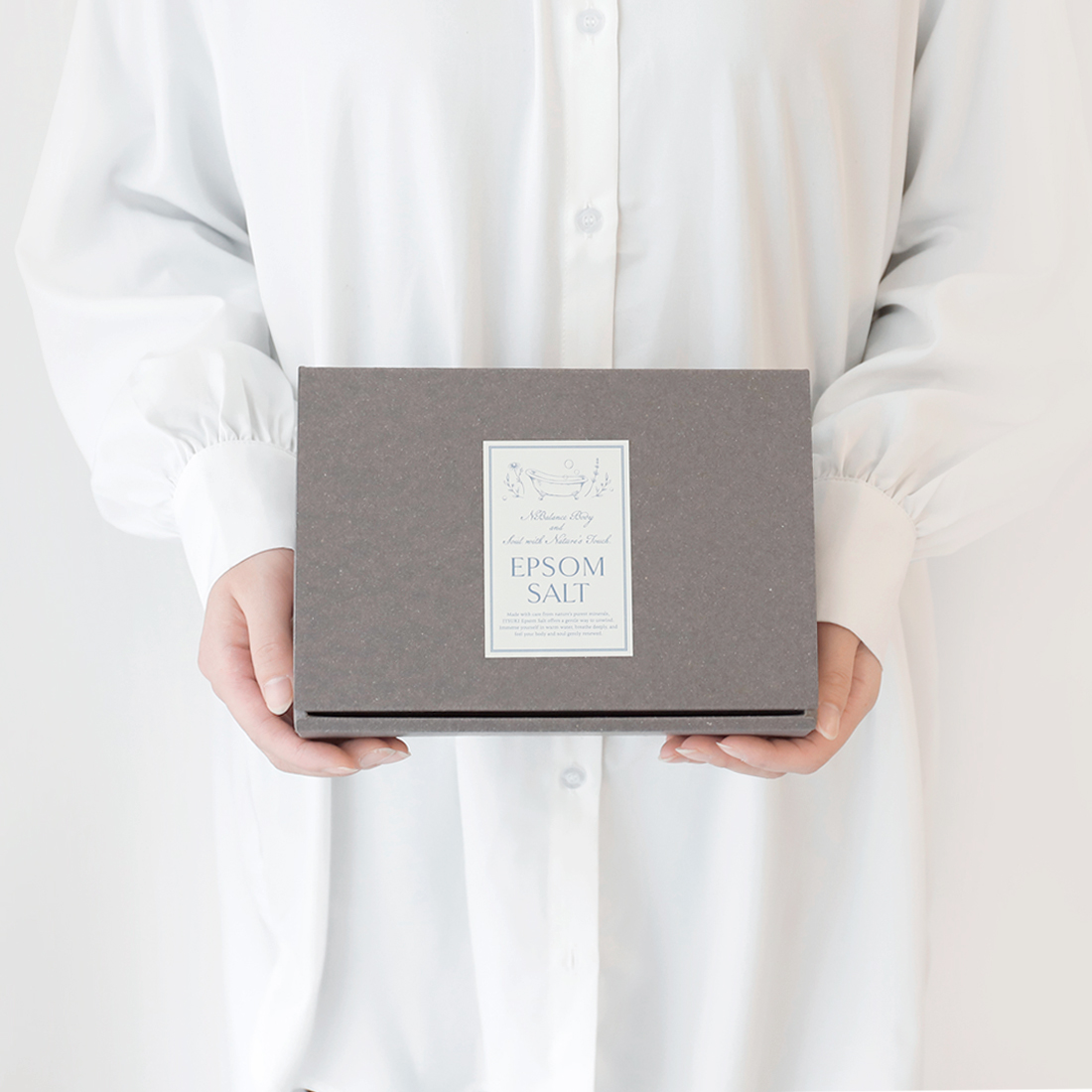 天然ハーブ入り無添加エプソムソルト │ 4種の香り バスアロマギフトセット