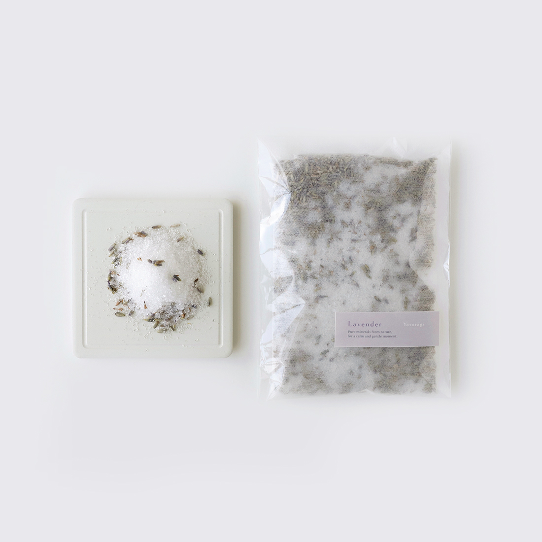 天然ハーブ入り無添加エプソムソルト │ 4種の香り バスアロマギフトセット