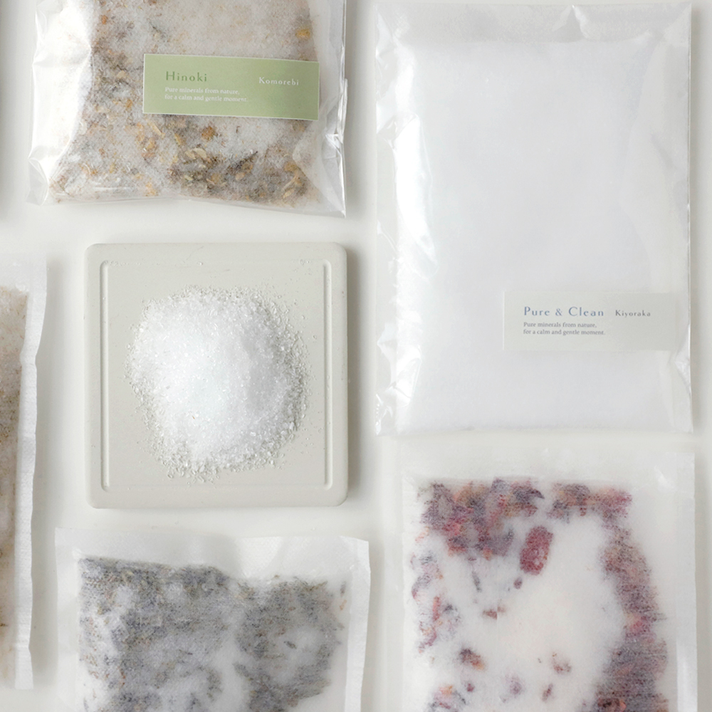 天然ハーブ入り無添加エプソムソルト │ 選べる4種の香り バスアロマ 2包入り（単品）